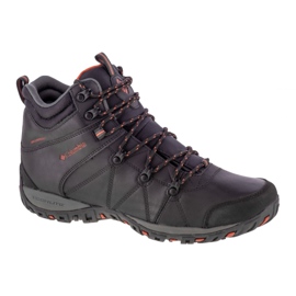 Columbia Peakfreak Venture Mid Wp M 1627611010 black orange Columbia Peakfreak Venture Mid Wp M 1627611010 black orange