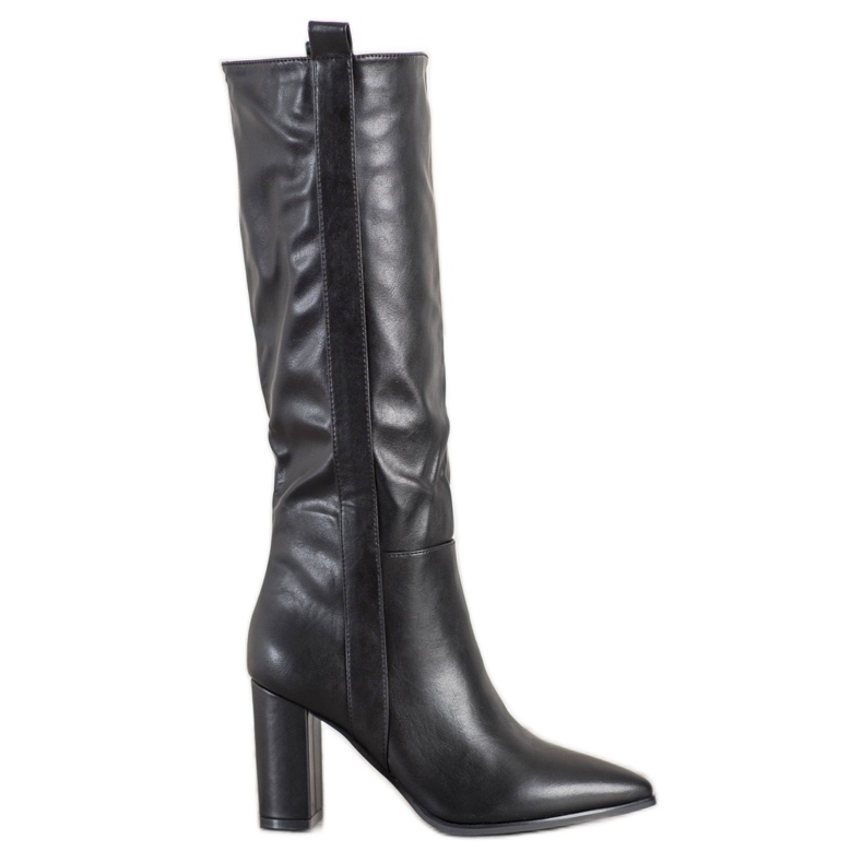 Seastar Black high heeled boots
