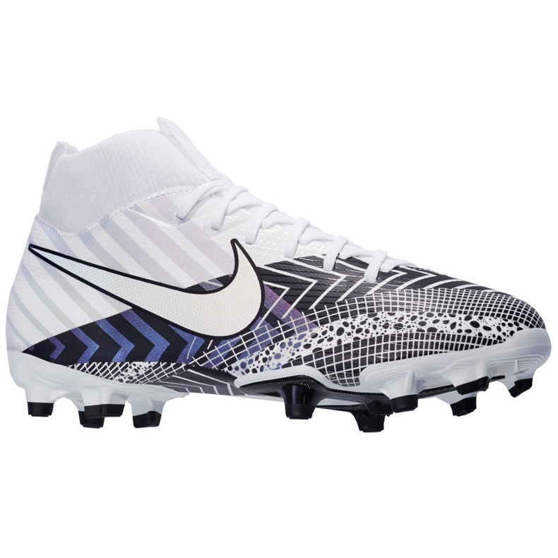 Nike Mercurial Superfly 7 Academy Mds FG / MG Junior BQ5409 110 football shoe white white