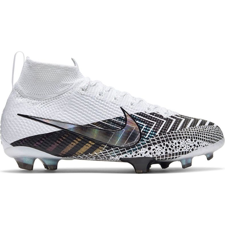 Nike Mercurial Superfly 7 Elite Mds Fg Junior BQ5420 110 football shoe white white