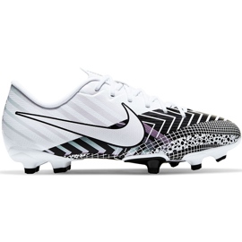 Nike Mercurial Vapor 13 Academy Mds FG / MG Junior CJ0980 110 football shoe white white