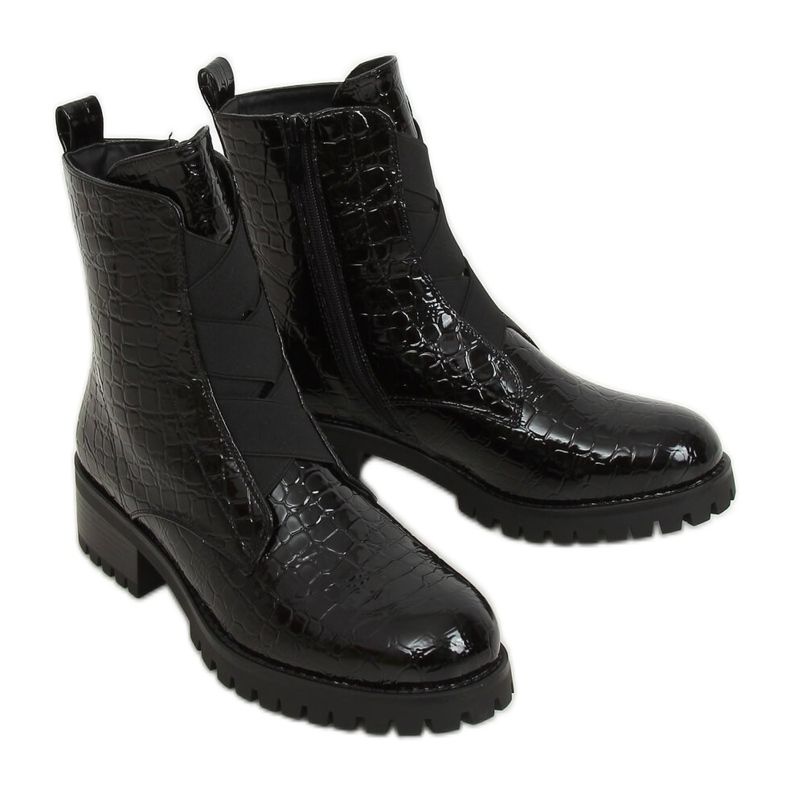 Black boots for women 0-368 Black