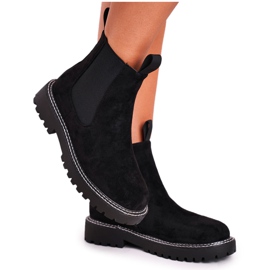 Ideal Women's Black Booties Jodhpur boots Resist