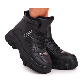 Marquiiz Women's sports snow boots with fur Black Euphoria Marquiiz Women's sports snow boots with fur Black Euphoria