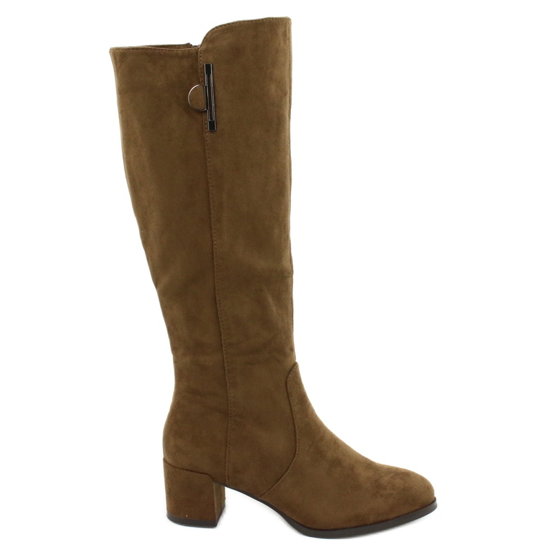 Suede Boots Olive Sergio Leone KZ277 brown