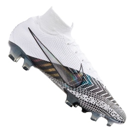 Nike Superfly 7 Elite Mds Fg M BQ5469-110 football boots navy blue, white, gray / silver white