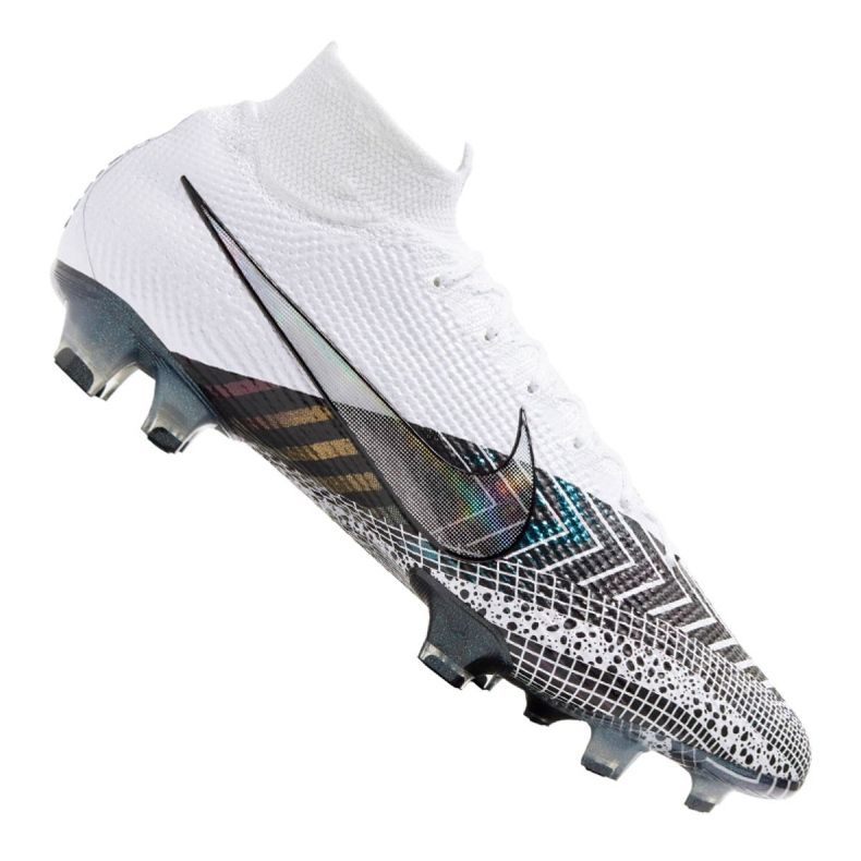 Nike Superfly 7 Elite Mds Fg M BQ5469-110 football shoes navy blue, white, gray / silver white
