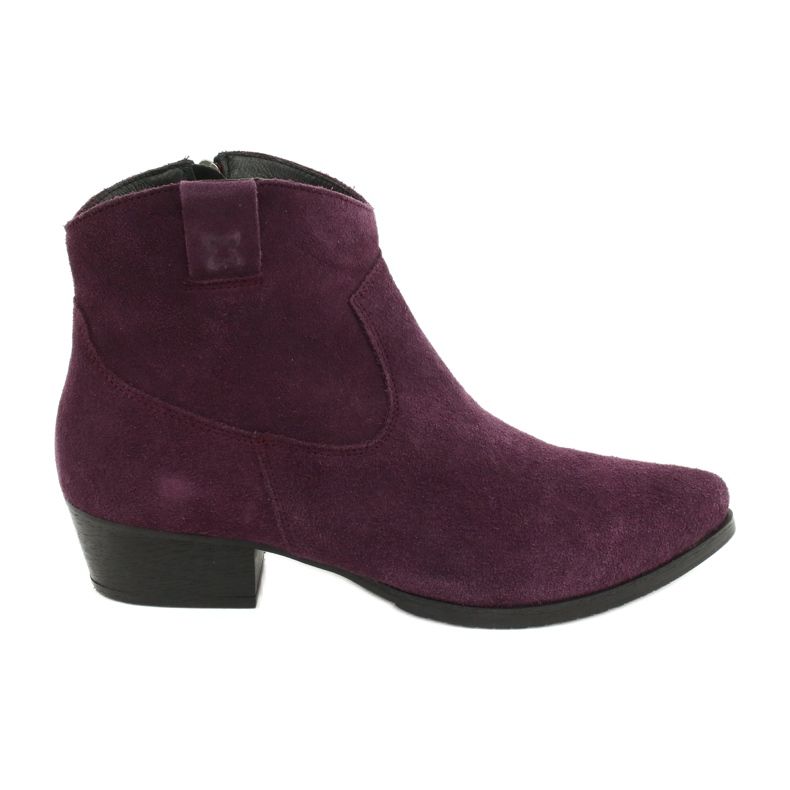 Women's Suede Maciejka Violet Boots 04289-05
