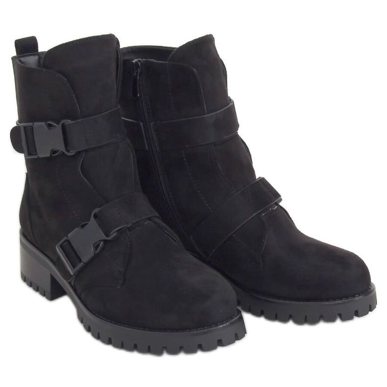 Black military boots 0-358 Black Black military boots 0-358 Black