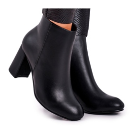 FW1 Women's Boots On Heel Black Gun