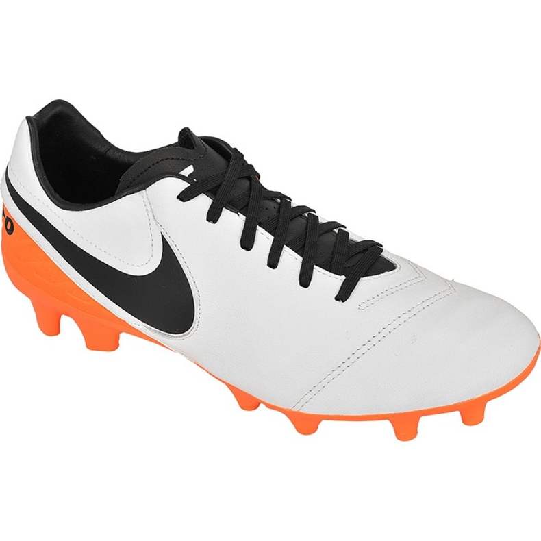 Nike Tiempo Mystic V Fg M 819236-108 football shoes orange, white, orange white