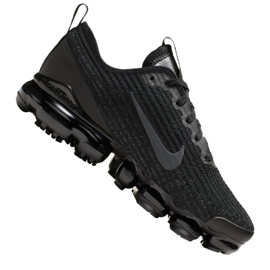 Nike Air Vapormax Flyknit 3 Jr BQ5238-001 shoes black grey