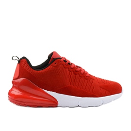 Red men's sports footwear 55109-2