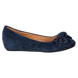 Fama Wedge Ballerina navy blue Fama Wedge Ballerina navy blue