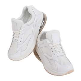 White sports shoes for women 8271-SP White
