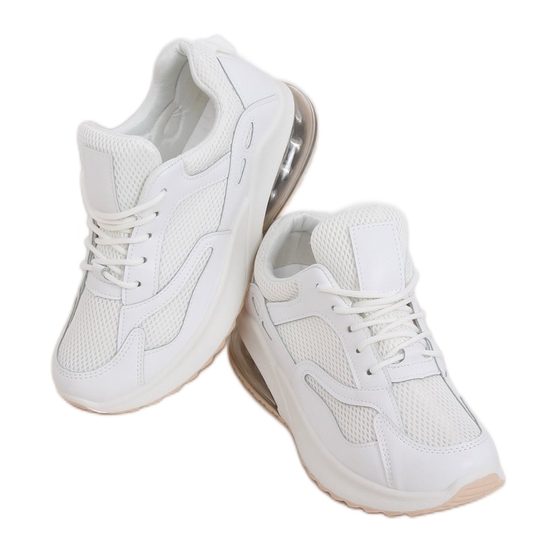 White sports shoes for women 8271-SP White