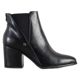 Stylish VINCEZA boots black Stylish VINCEZA boots black