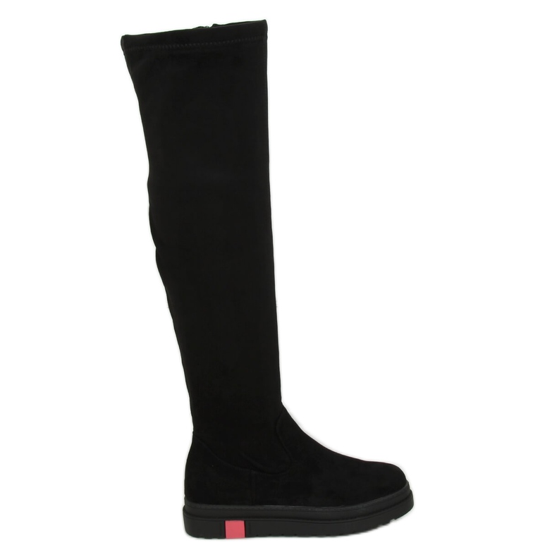 Over-the-knee boots thick sole black NS135P Black Over-the-knee boots thick sole black NS135P Black