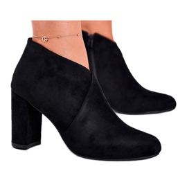 Women's Boots On High Heel Sergio Leone Black BT498 Women's Boots On High Heel Sergio Leone Black BT498