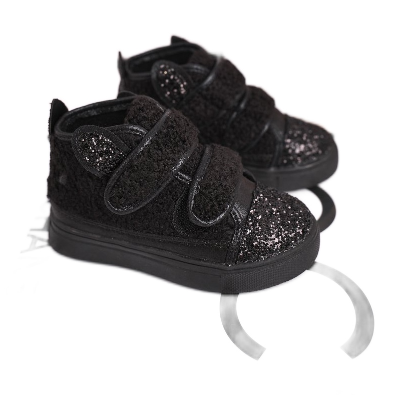 FRROCK Children's Sneakers High Warm Black Clifford FRROCK Children's Sneakers High Warm Black Clifford