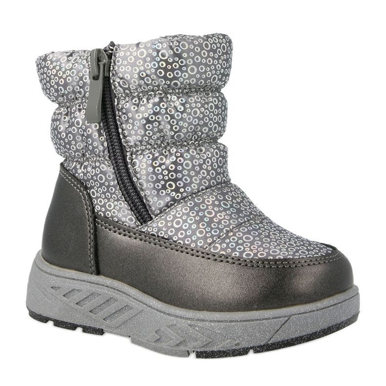 EVE Children's Wool Warm Snow Boots Gray Cruella grey