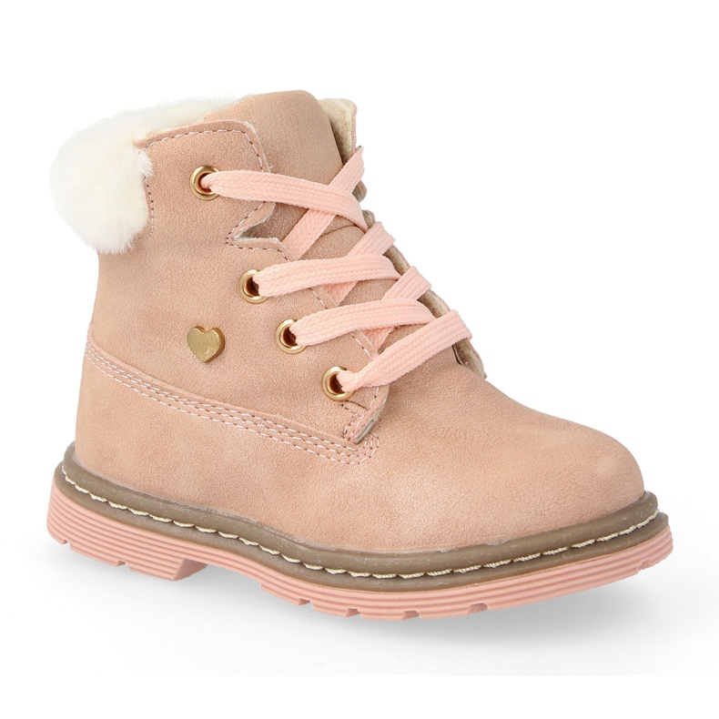 EVE Children's Warm Trappers Boots Pink Maestro