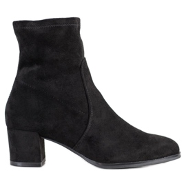 Sergio Leone Elegant Booties On A Bar black