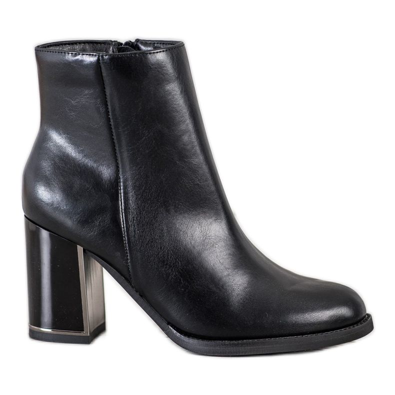 Goodin Stylish high-heeled boots black Goodin Stylish high-heeled boots black