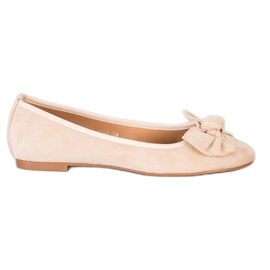 Sixth Sense Ballerina With A Bow beige