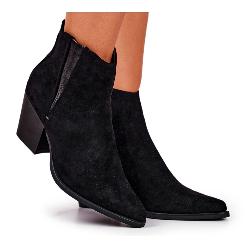 FB2 Women's Boots On High Heel Black Loud
