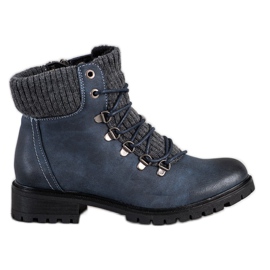 Filippo Stylish Trappers navy blue blue