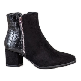 Filippo Ankle Boots Snake Print black