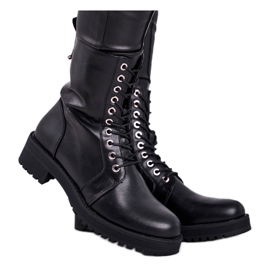 FRSS Women's Black Warm Boots Support Me