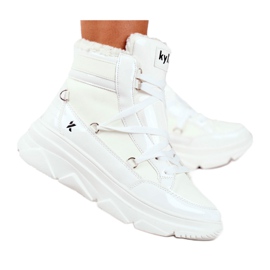 Kylie Crazy Women's Sneakers White Snow boots Missy Kylie Crazy Women's Sneakers White Snow boots Missy