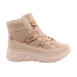 Kylie Crazy Women's Sneakers Beige Snow boots Missy Kylie Crazy Women's Sneakers Beige Snow boots Missy