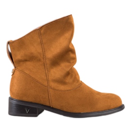Gogo Boots With A Wide Upper brown Gogo Boots With A Wide Upper brown