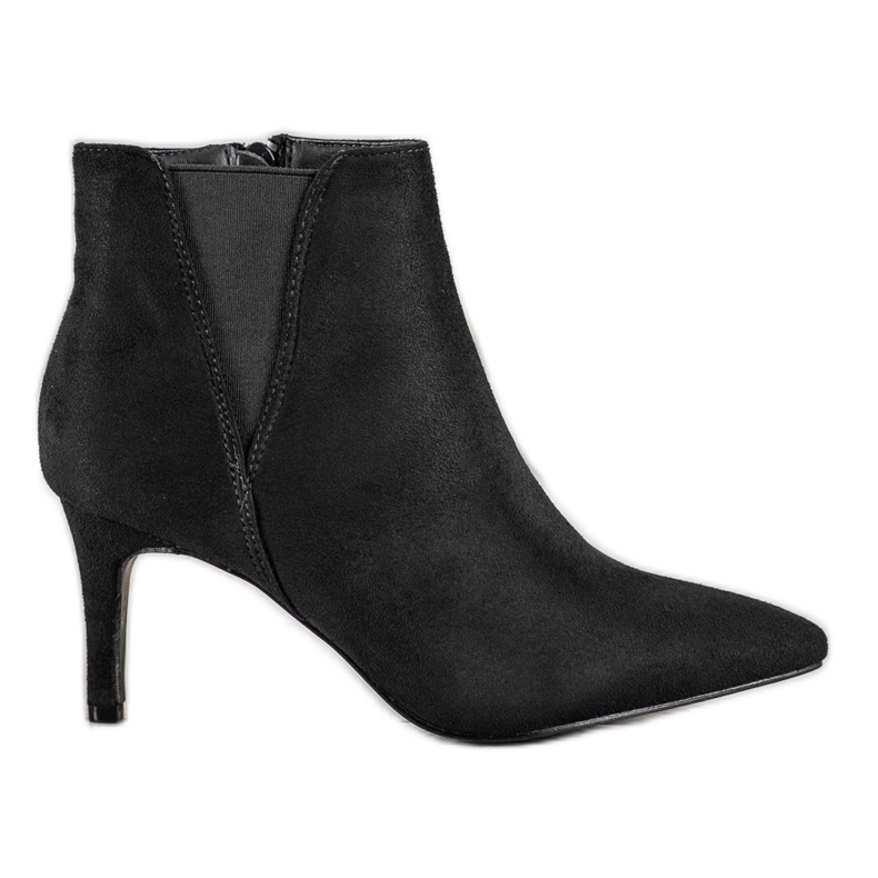 SHELOVET Black Boots On A High Heel