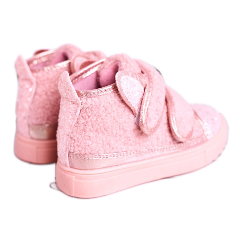FRROCK Children's Sneakers High Warm Pink Clifford FRROCK Children's Sneakers High Warm Pink Clifford