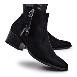 EVE Discretely black insulated high heels for women