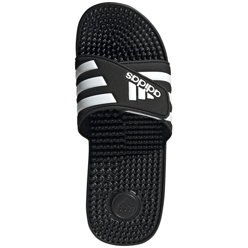 Black Adidas Adissage men's slippers F35580