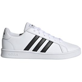 Shoes for children adidas Grand Court K white and black EF0103 Shoes for children adidas Grand Court K white and black EF0103