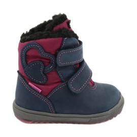 Boots boots with TE-POR Mazurek 1351 M membrane navy pink