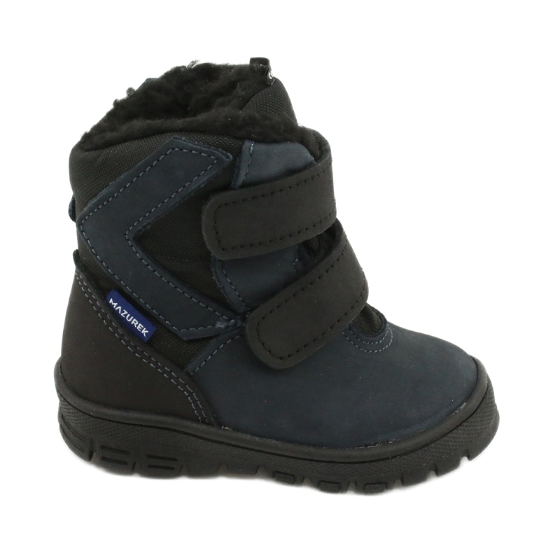 Boots boots with a Mazurek 1351 navy blue membrane black