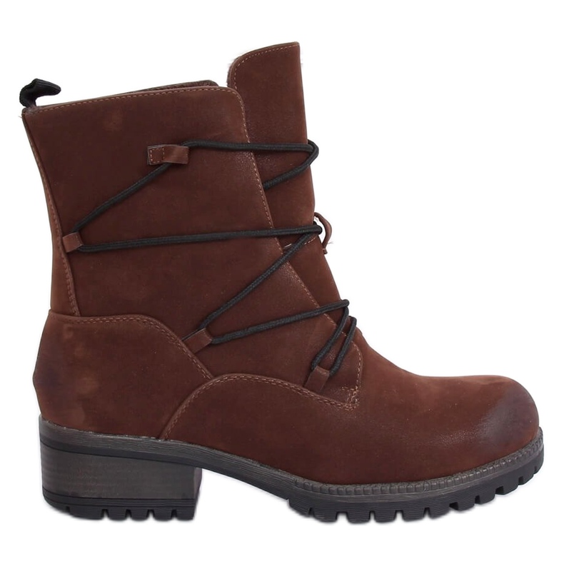 Brown Boots on the protector K1936104 Marron