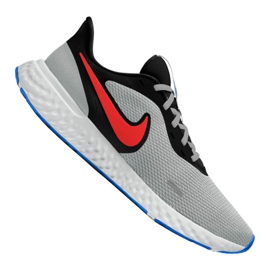 Running shoes Nike Revolution 5 M BQ3204-011 black grey Running shoes Nike Revolution 5 M BQ3204-011 black grey
