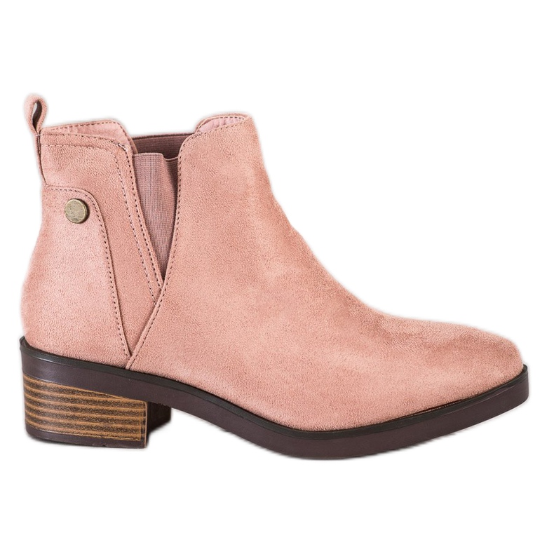 Clowse Casual Powder Chelsea Boots pink