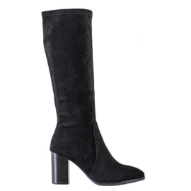 Sergio Leone Classic Boots On A Bar black