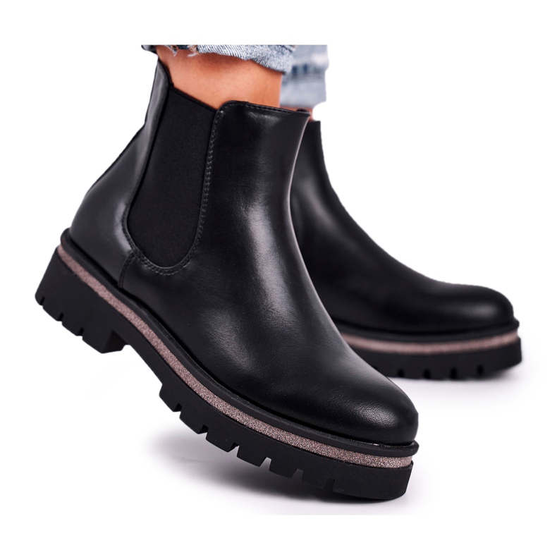 Black boots for women Jodhpur boots Stiletto