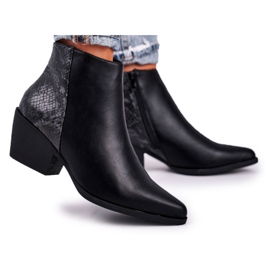 Women's Boots Warm Black Meatown grey