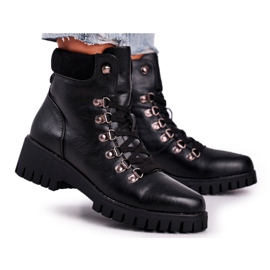 Black Endragon Women's Workers Boots